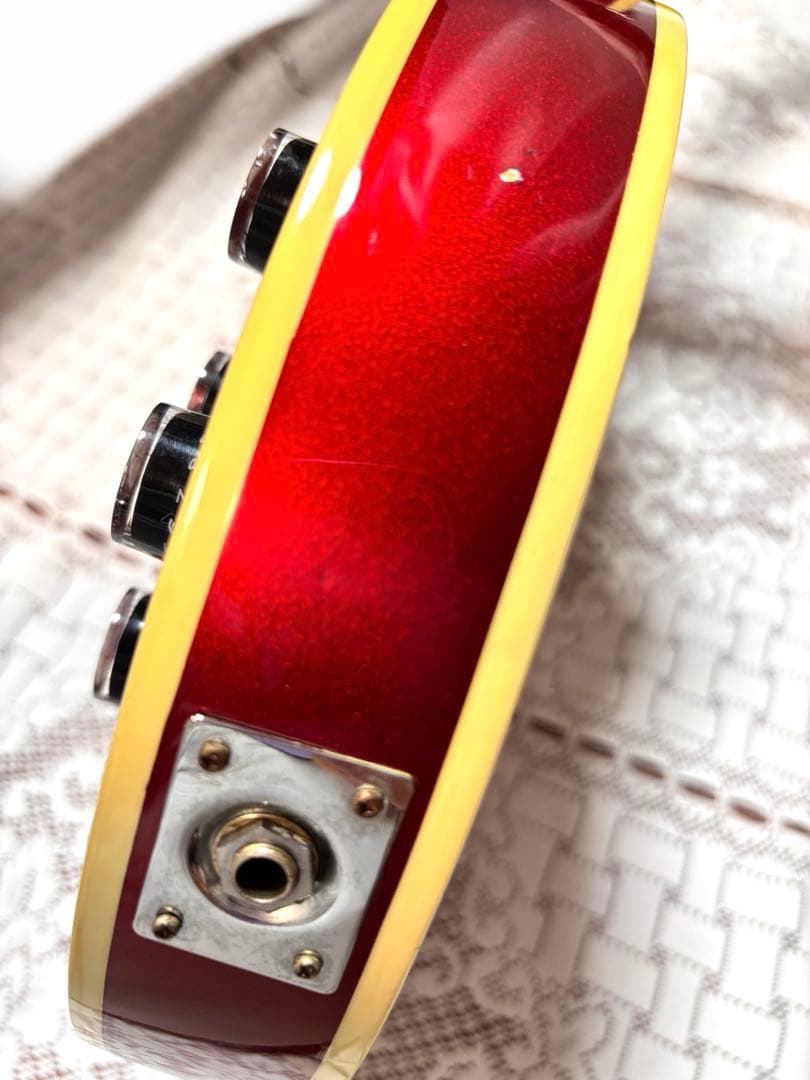 Prologue レスポールタイプ エレキギター レッド ソフトケース付き