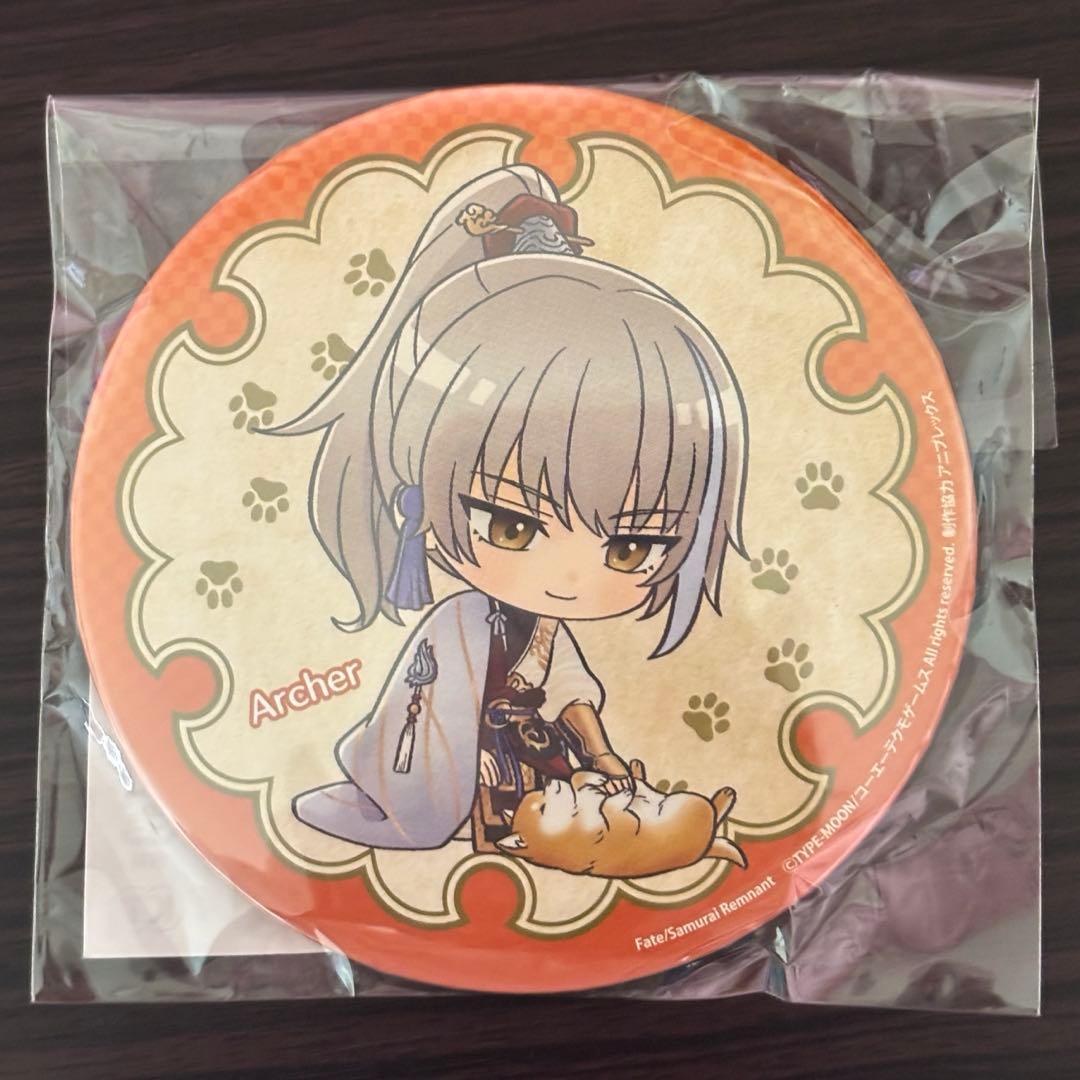 Fate/SamuraiRemnant オンラインくじBIG缶バッジ アーチャー - メルカリ