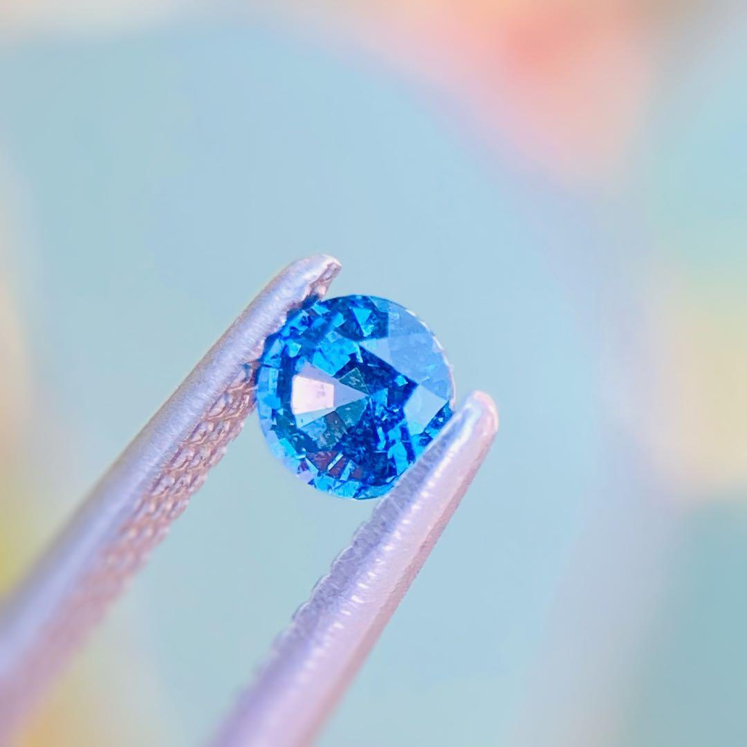 希少石コバルトガーナイトルース天然石リングオーダーリング