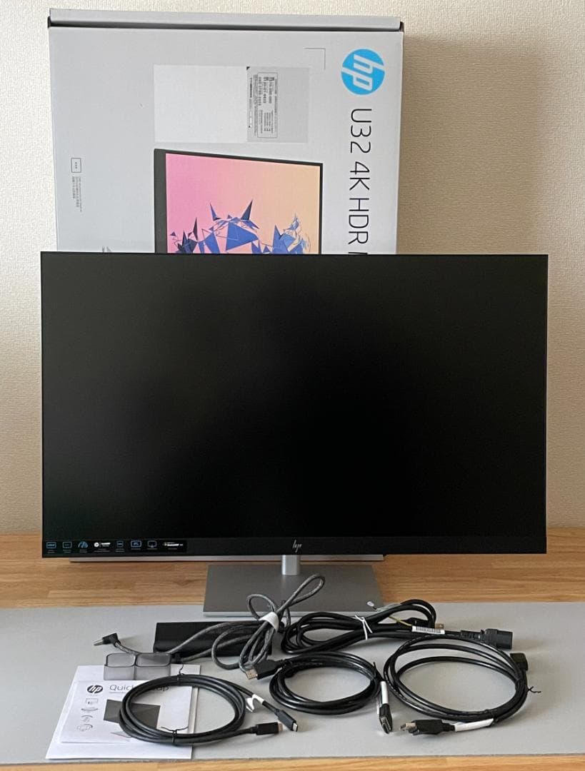 送料無料】 HP U32 4K HDRディスプレイ HP HP U32 4K HDR ディスプレイ
