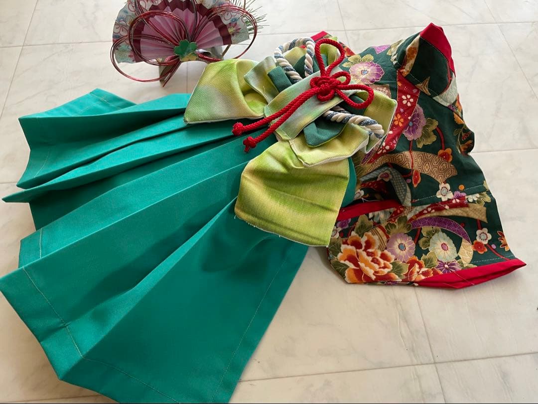 わんらぶ様専用 わんちゃんの袴着物 女の子用 男の子用