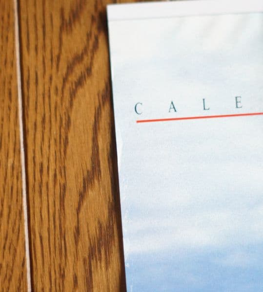 浅野ゆう子 立木義浩 撮影 1989年 カレンダー