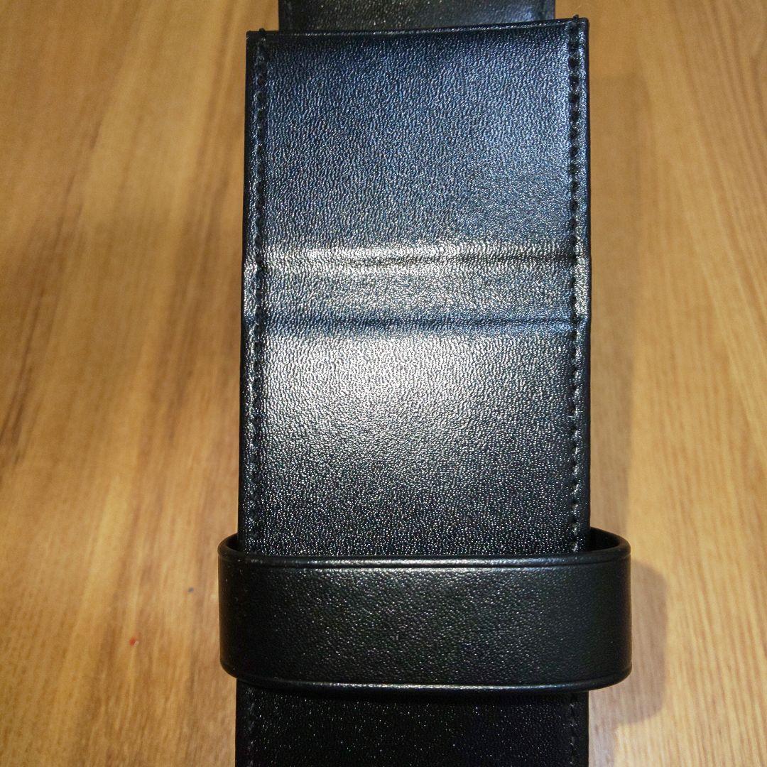 美品 MONTBLANC モンブラン ブラック レザーケース 2本用の通販はau