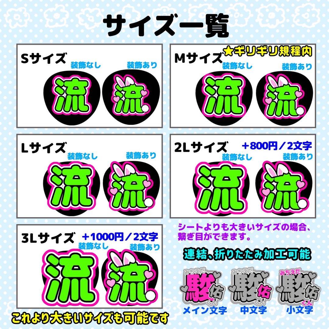 ⭐︎様 団扇 団扇文字 うちわ うちわ文字 文字パネル オーダー 団扇屋