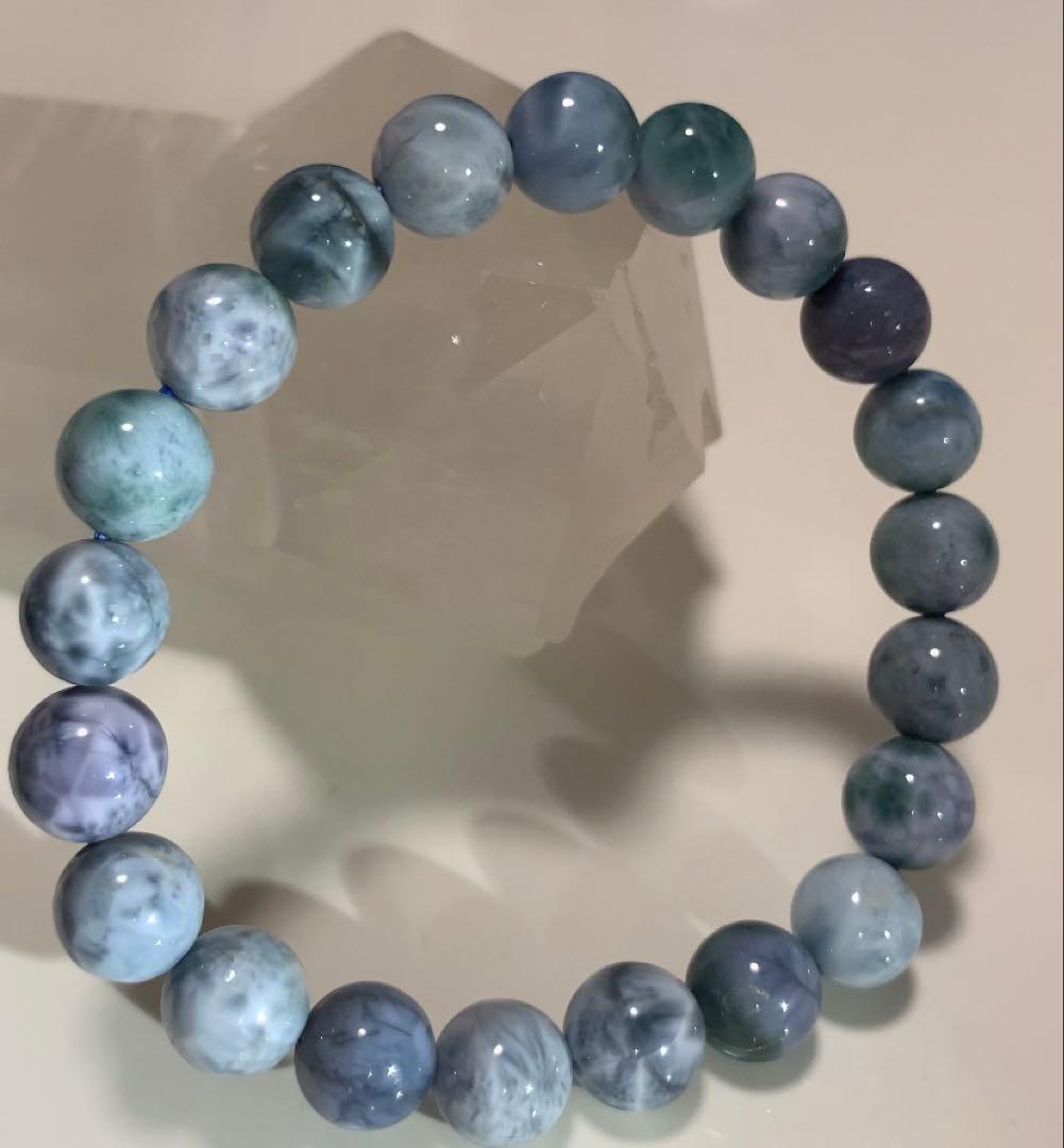 ❣️高品質★模様しっかり❣️ パープルラリマー　ブレス　ドミニカ産