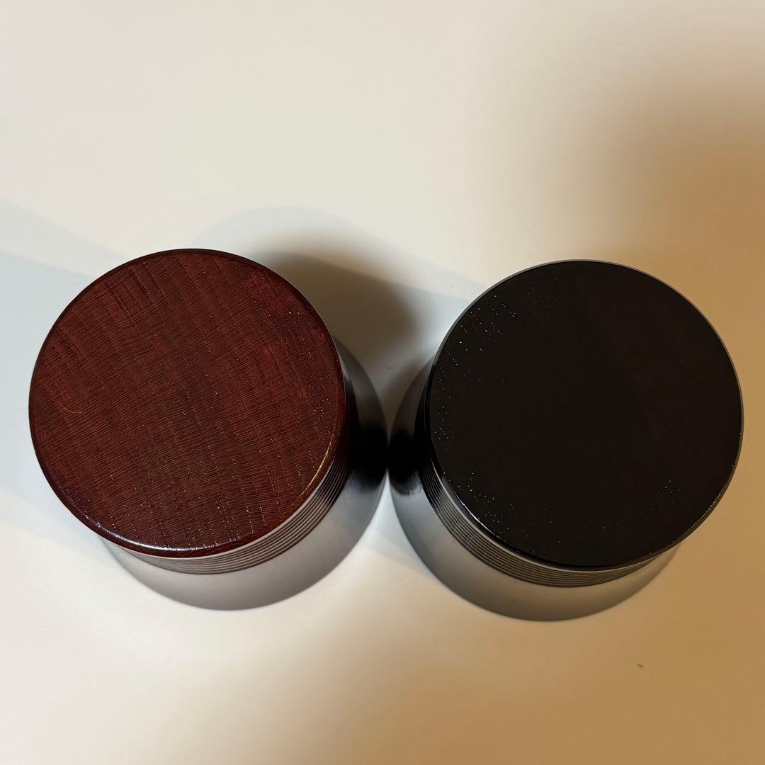 山中漆器　山中塗　ロックカップ　ペア　2個セット