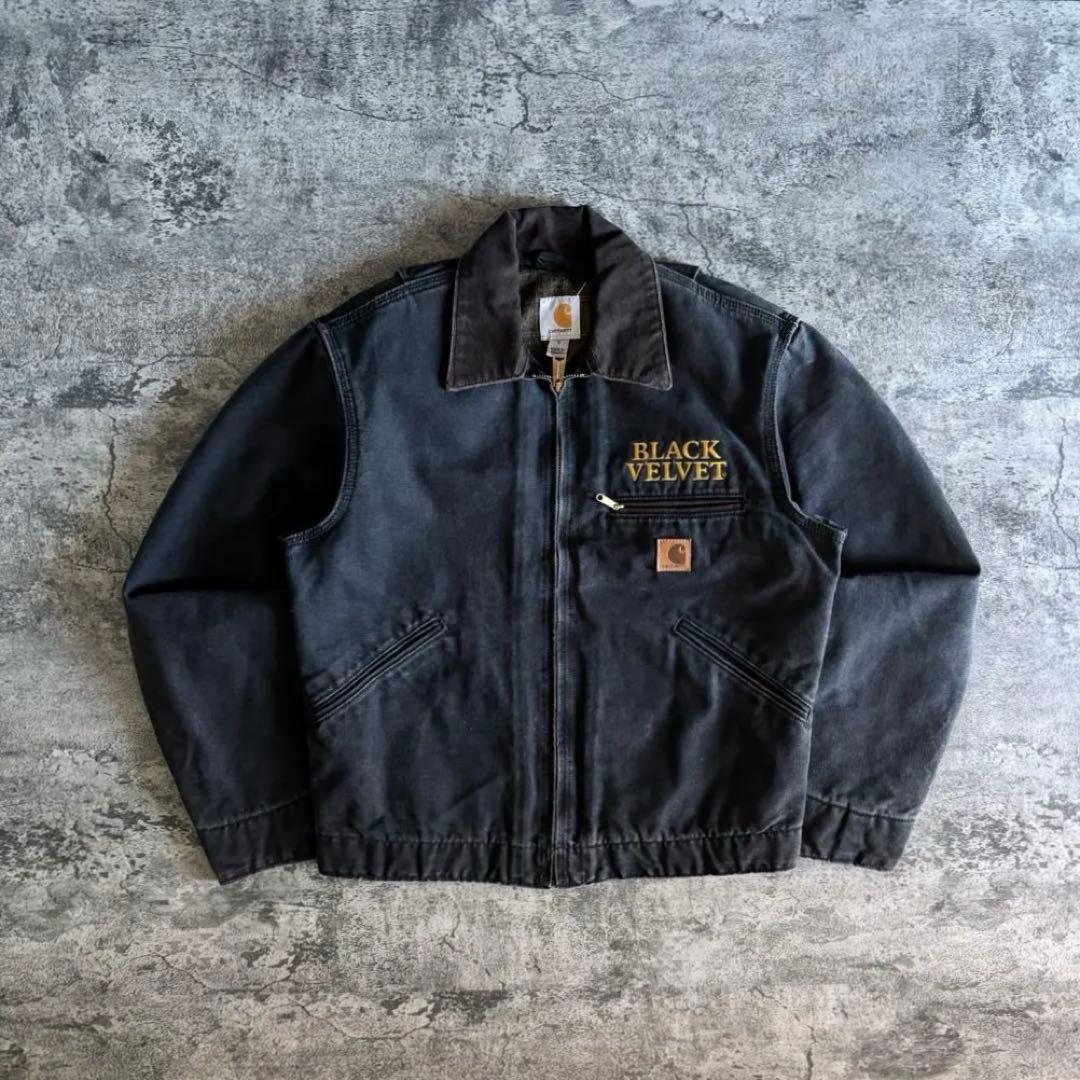 Carhartt DetroitカーハートデトロイトジャケットJ97BLK