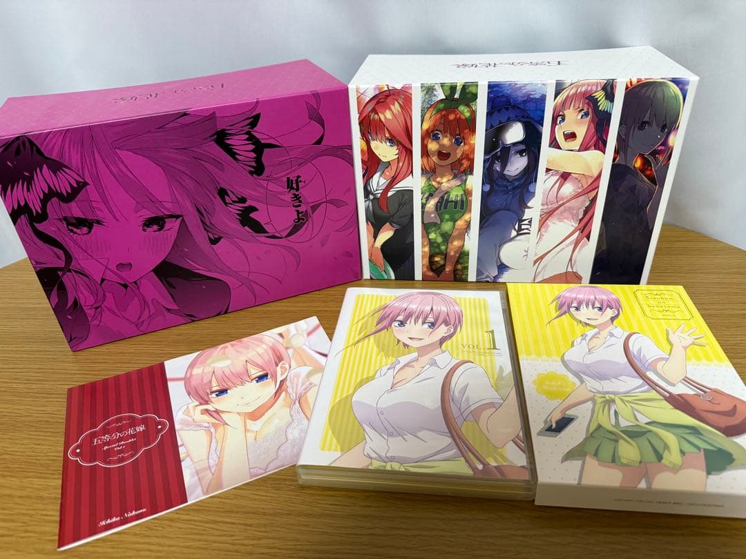 五等分の花嫁 1～14巻 全巻収納ボックス フィギュア 特典付き まとめ売り