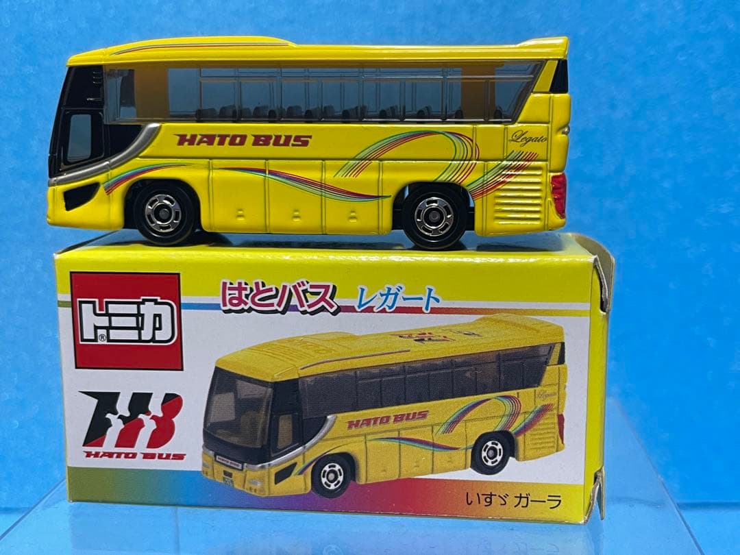 【トミカバス】ミニカー　はとバス　5台セット