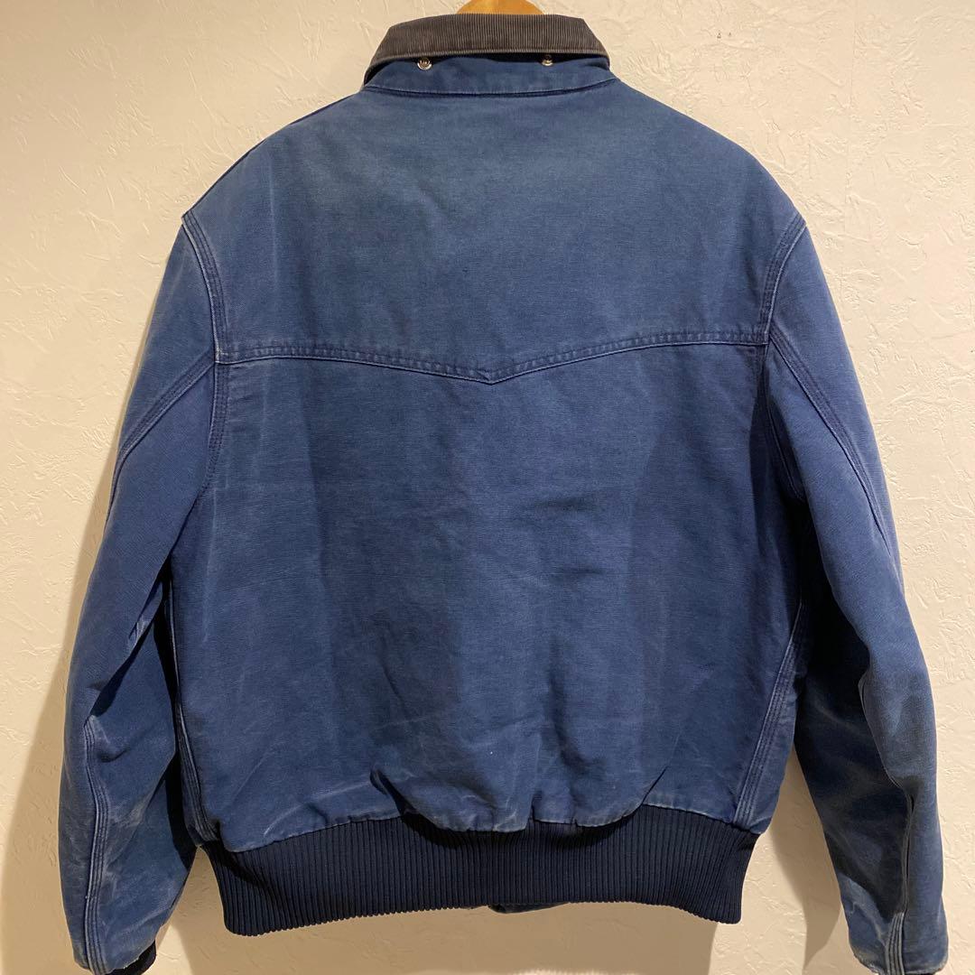 超希少90s Carhartt カーハートサンタフェジャケットUSA製サイズM青