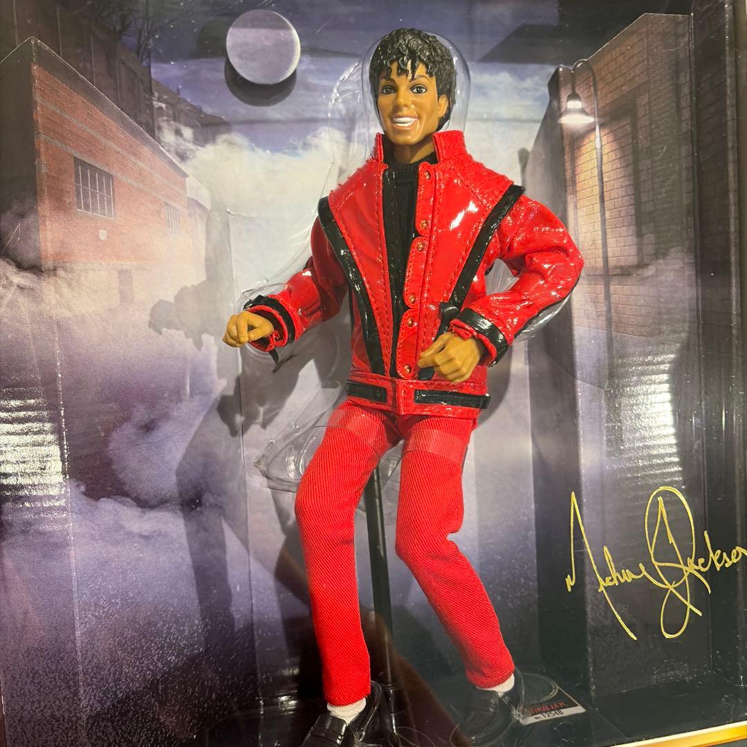 【新品】マイケルジャクソン フィギュア スリラー　箱入り　未開封　ホットトイズ
