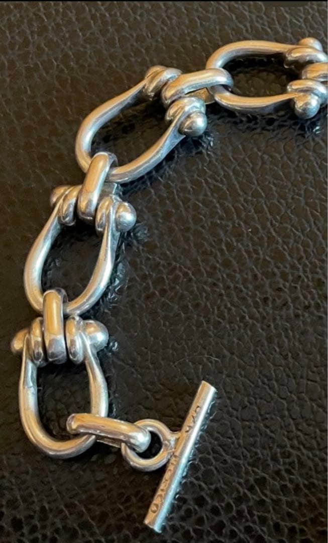 メキシコ製 MEXICO vintage 925 ホースビット ブレスレット