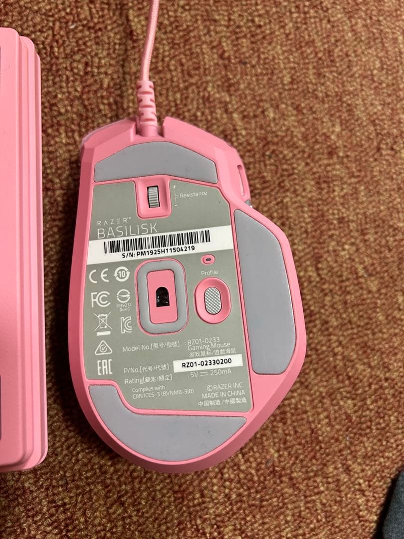 Razer ピンク キーボードとマウスセット