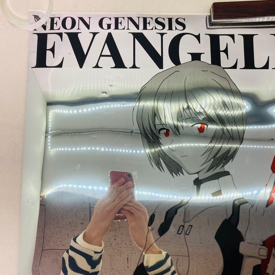 レア】新世紀エヴァンゲリオン 綾波レイ メタリックポスター SEGA た23