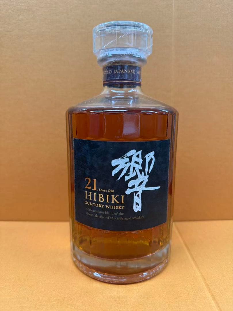 サントリー ウイスキー 響 21年 700ml 43度 箱なし 古酒 未開栓