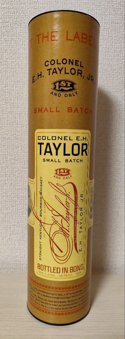 日本未入荷】コロネルE.H.テイラー スモールバッチバーボン（未開封