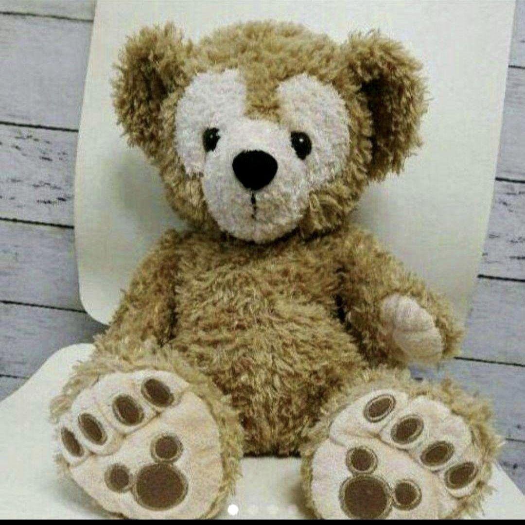 初期 青黒文字 中国製 ビーズ 旧毛 ダッフィー Sサイズ 初期 青黒文字 中国製 ビーズ 旧毛 ダッフィー Sサイズ S1158