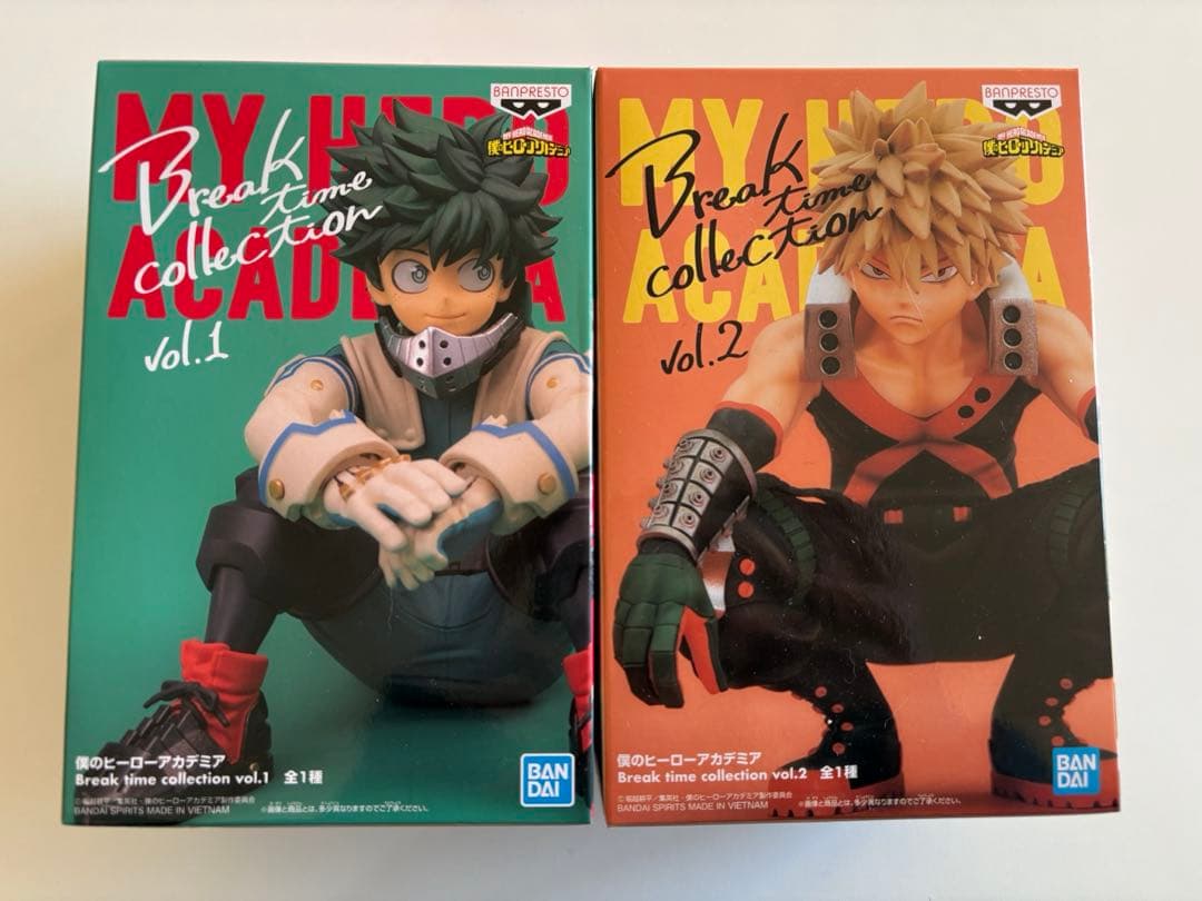 僕のヒーローアカデミア Break time 緑谷出久 爆豪勝己 轟焦凍セット