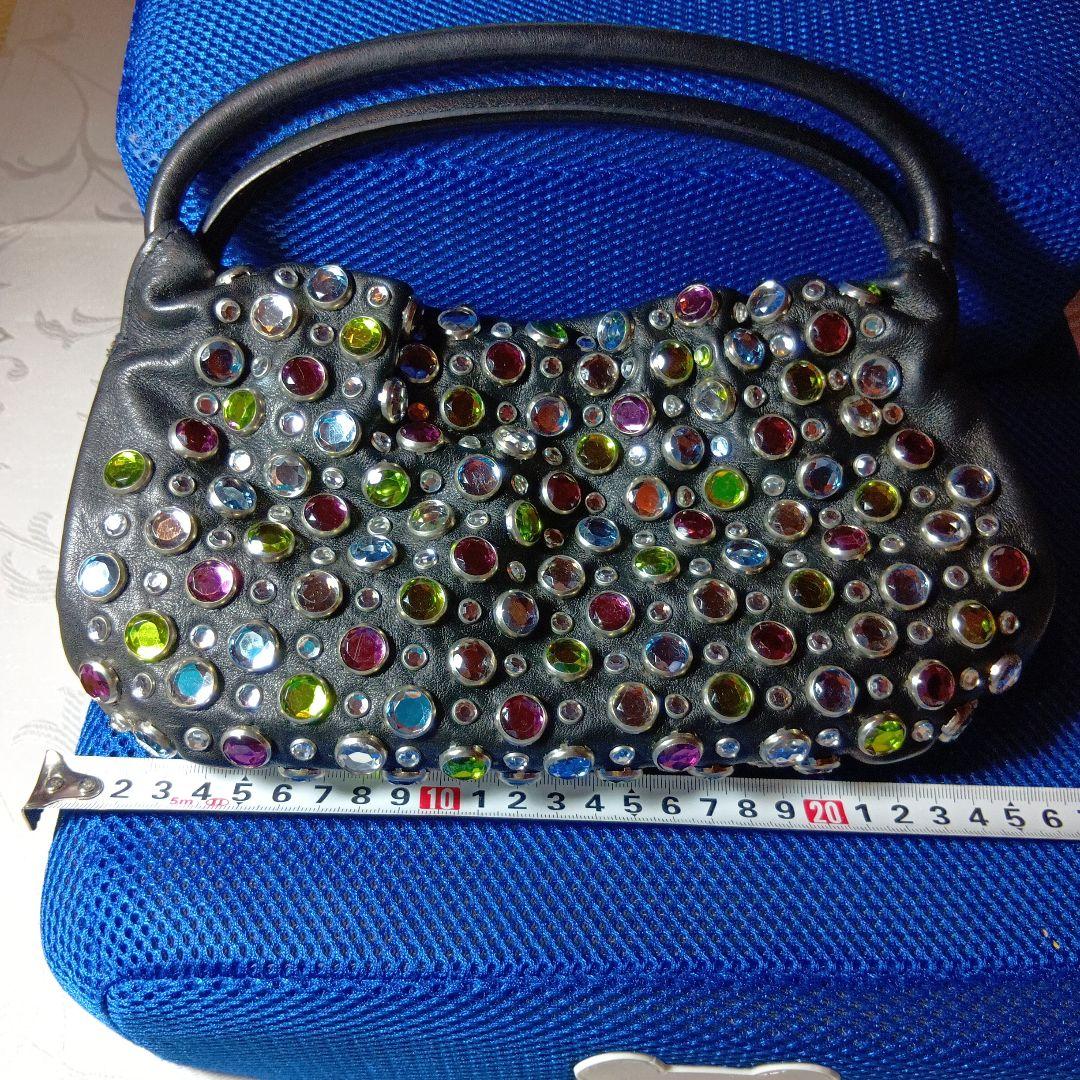 SONIA RYKIEL 黒パーティーバック