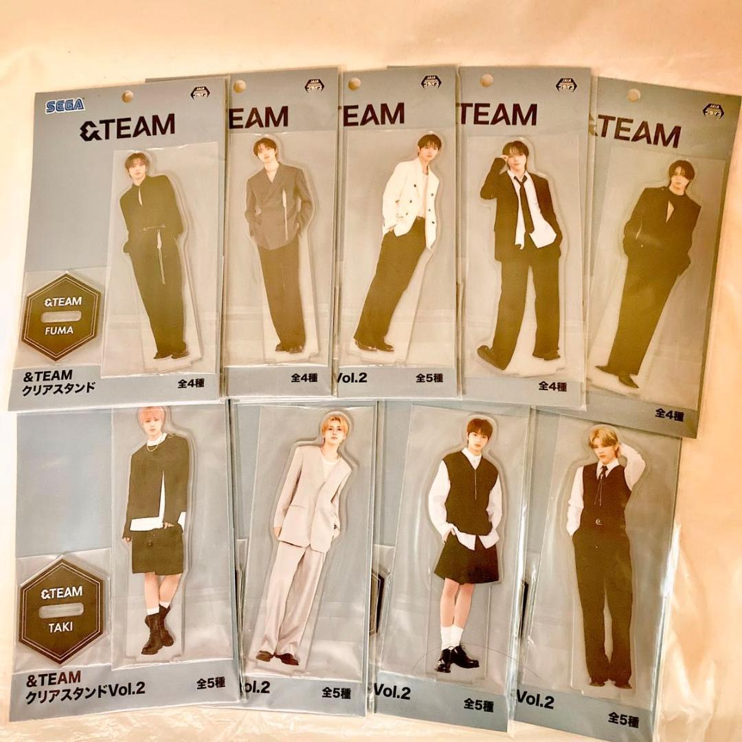 FUMA フウマ &TEAM クリアスタンド アクリルスタンド アクスタ 新品