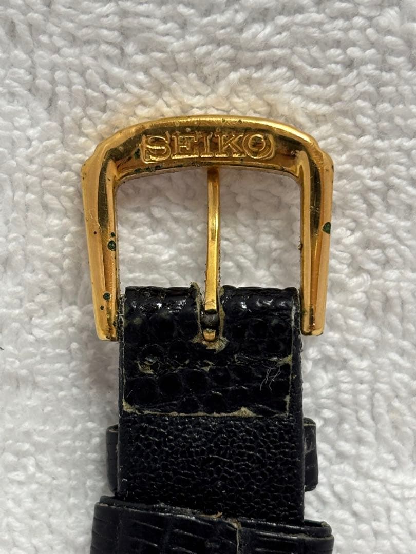 【美品】セイコー ドルチェ クォーツ【8J41-6100】【稼働品】メンズモデル