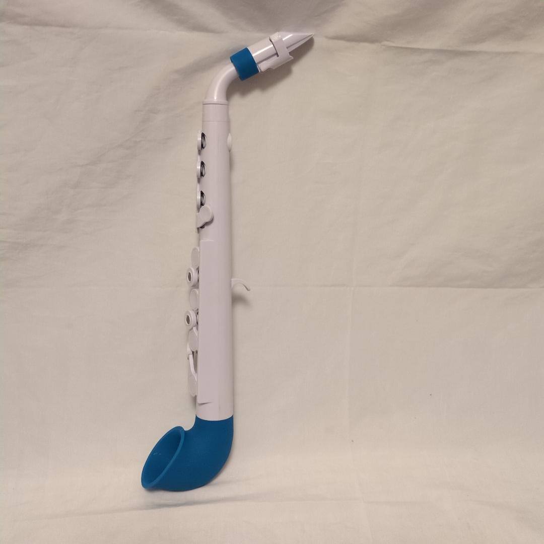 NUVO N510JWBL プラスチック製サックス ホワイト/ブルー 美品