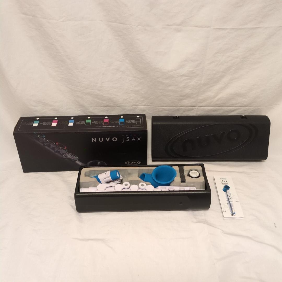 NUVO N510JWBL プラスチック製サックス ホワイト/ブルー 美品