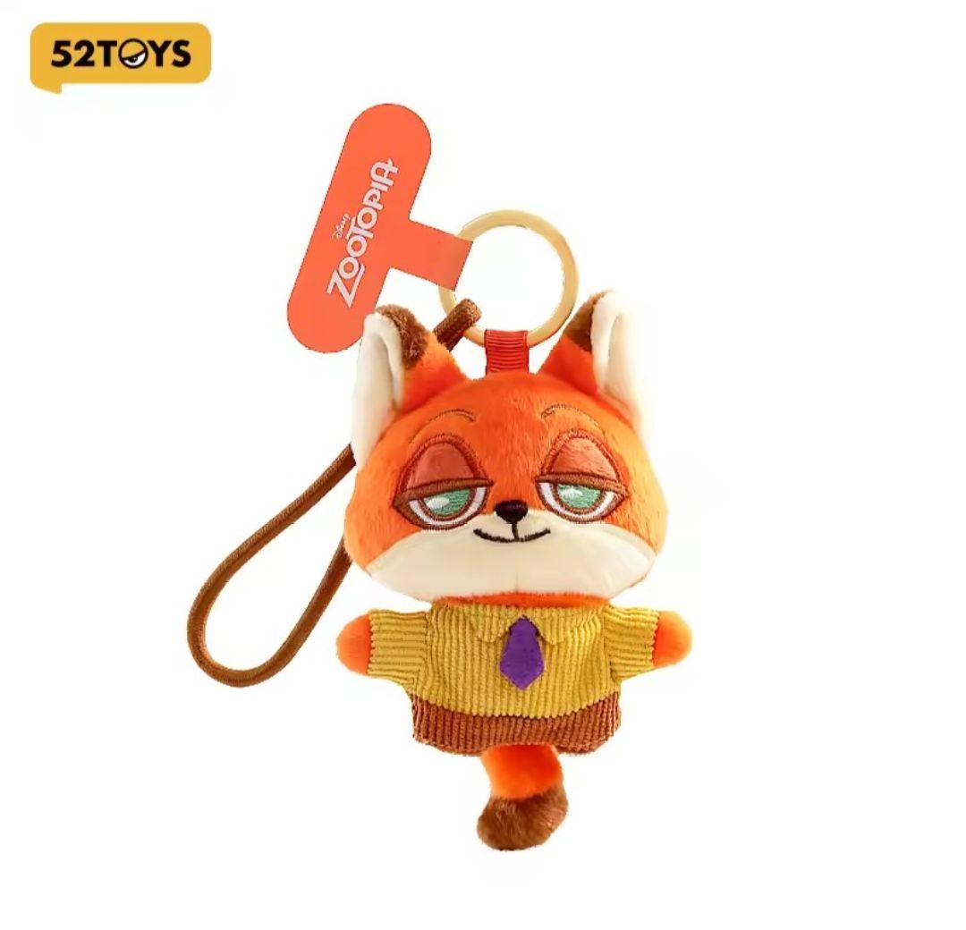 ズートピア52TOYS Zootopia Cute Crew　ケータイストラップ