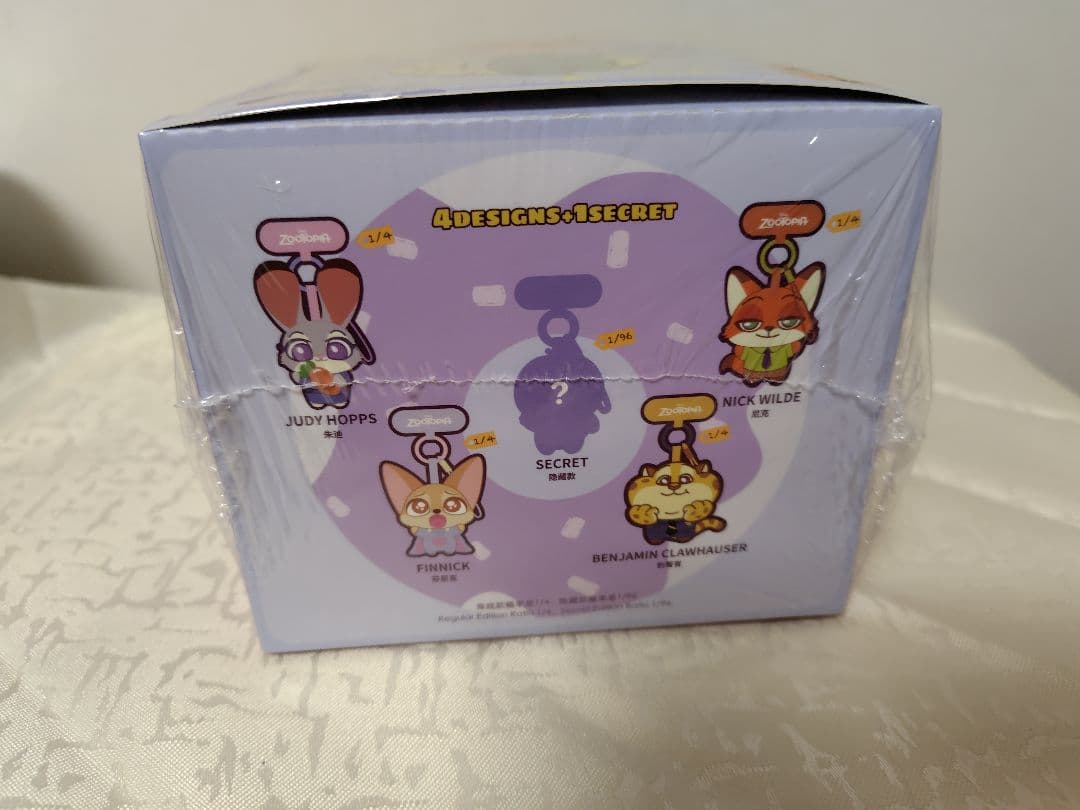 ズートピア52TOYS Zootopia Cute Crew　ケータイストラップ