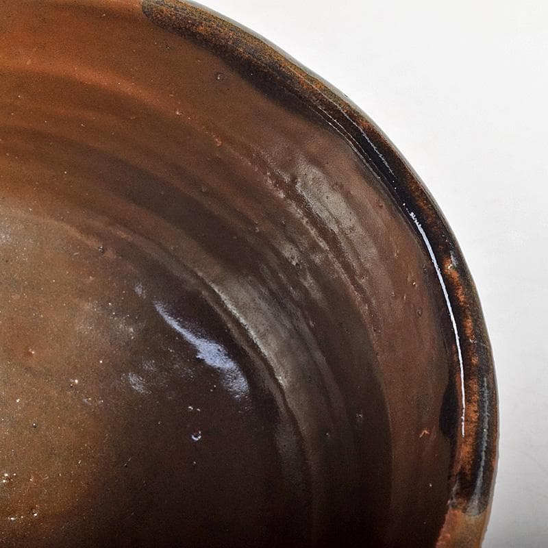 Mikan 様専用 濱田庄司作 鉄釉 茶碗 仕覆付 共布共箱 V R8790 - メルカリ