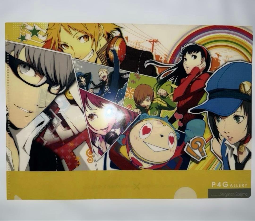 激レア】P4G 週刊ファミ通 特別プレゼント当選品 クリアファイル 6種セット