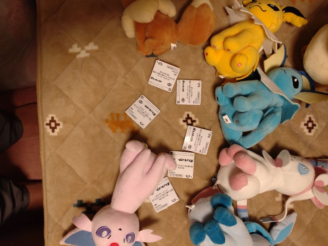 未使用品　もふぐっとぬいぐるみ　イーブイフレンズ　プライズ品　10体まとめて