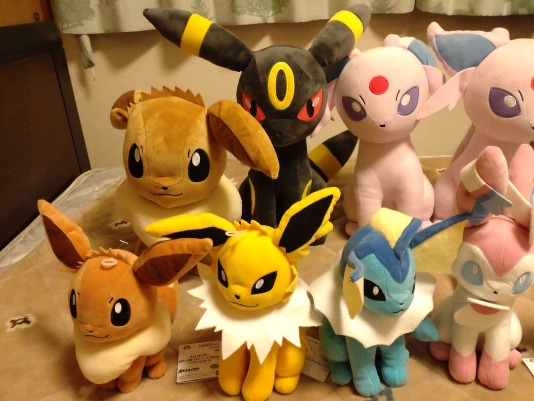 未使用品　もふぐっとぬいぐるみ　イーブイフレンズ　プライズ品　10体まとめて