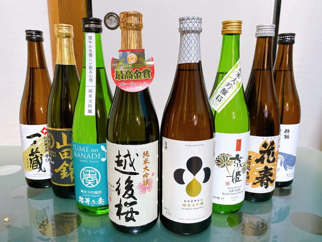 ゆ*！様 日本酒 飲み比べ720ml　8本セット ゆ*！様 日本酒 ショップ 飲み比べ720ml 8本セット