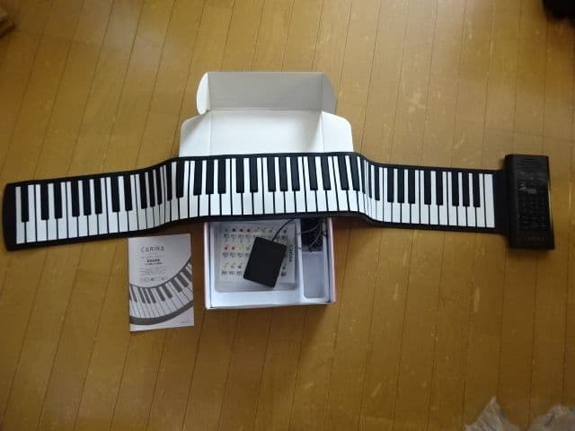 YAMAHA EZ-J210 キーボード 61鍵 取扱説明書、ソングブック付き