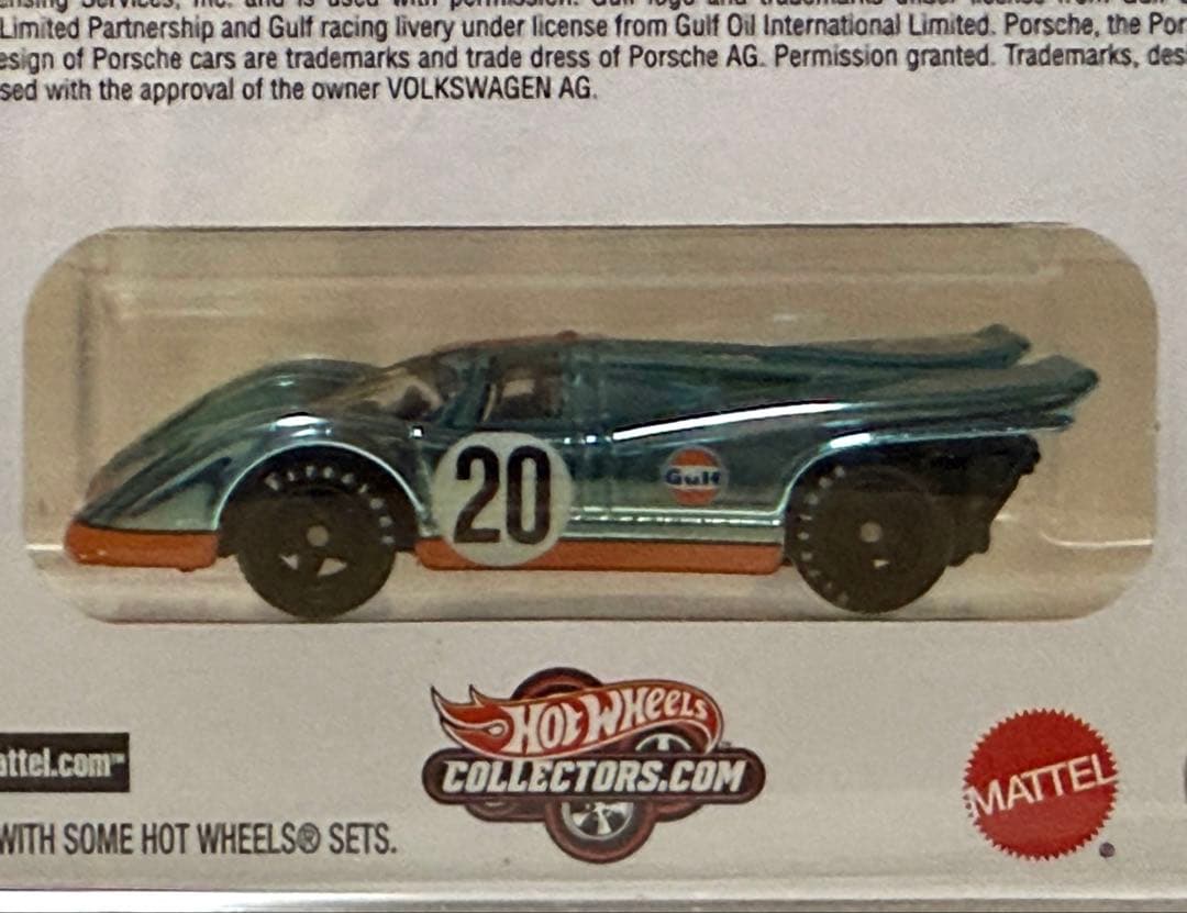 j*o様 ホットウィール コレクターズ　ポルシェ917Ｋ　GULF 訳アリ品　超