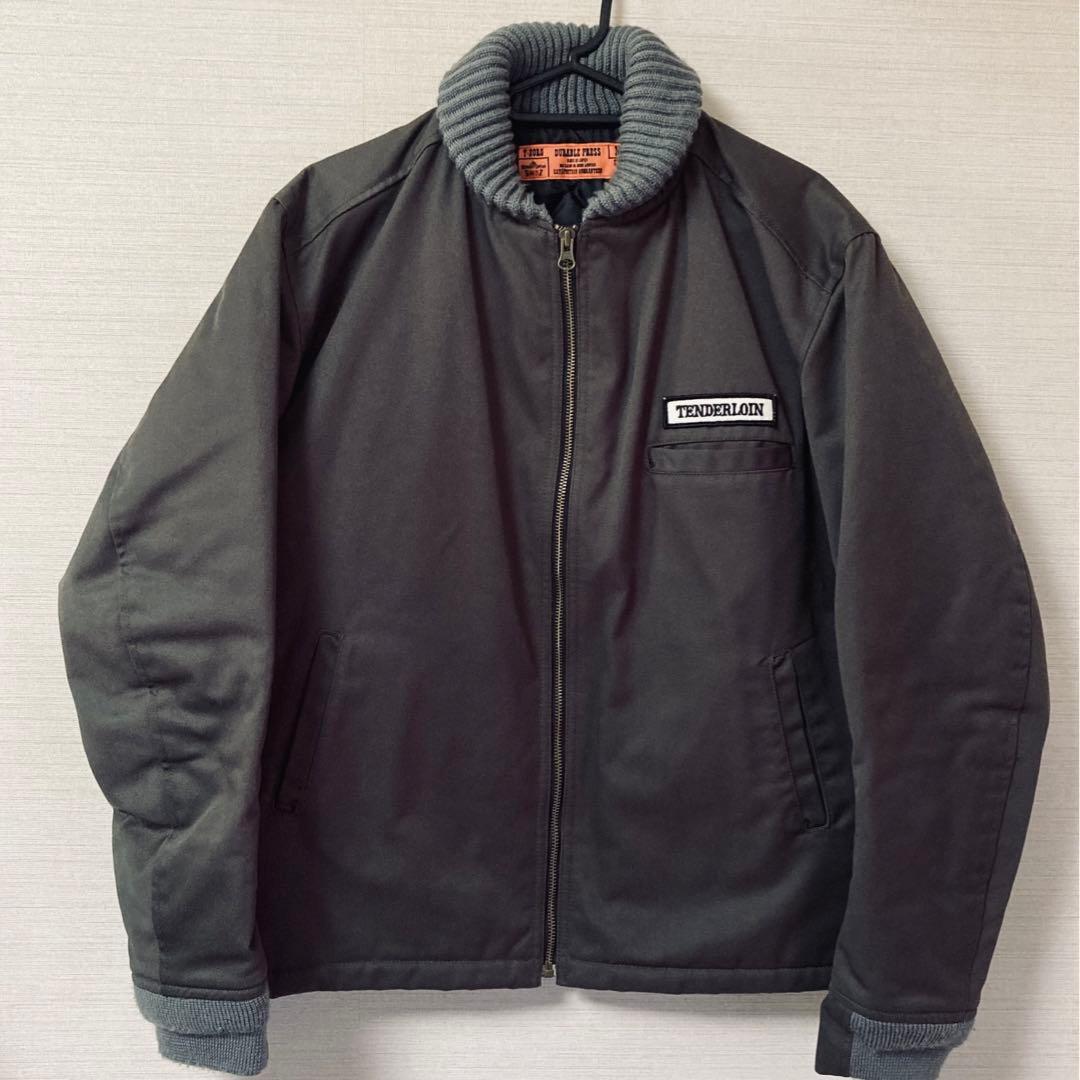 1st テンダーロイン リブワーク ジャケット グレー キムタク着