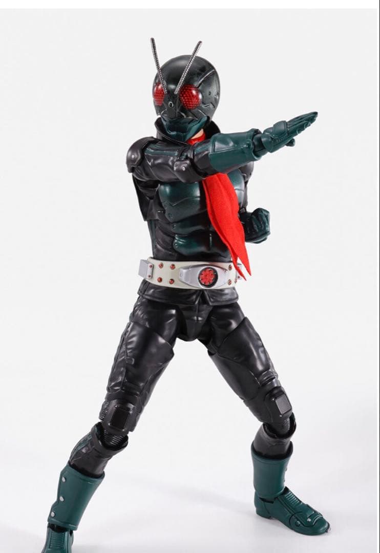 Ｓ・H figurearts 真骨彫　仮面ライダー NEXT 1号　&サイクロン