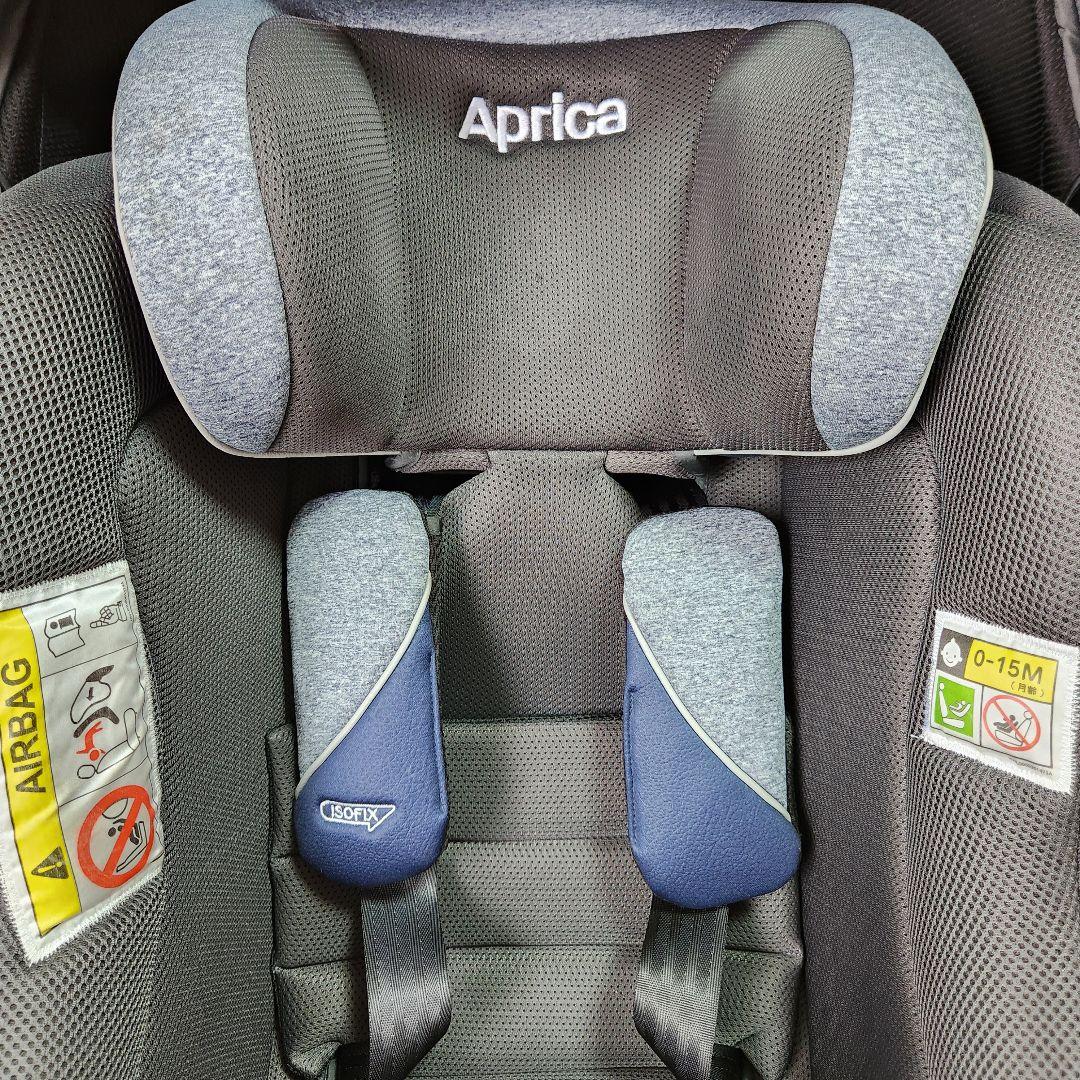 美品 アップリカ クルリラプロテクト 限定 回転式 新生児～4歳 ISOFIX