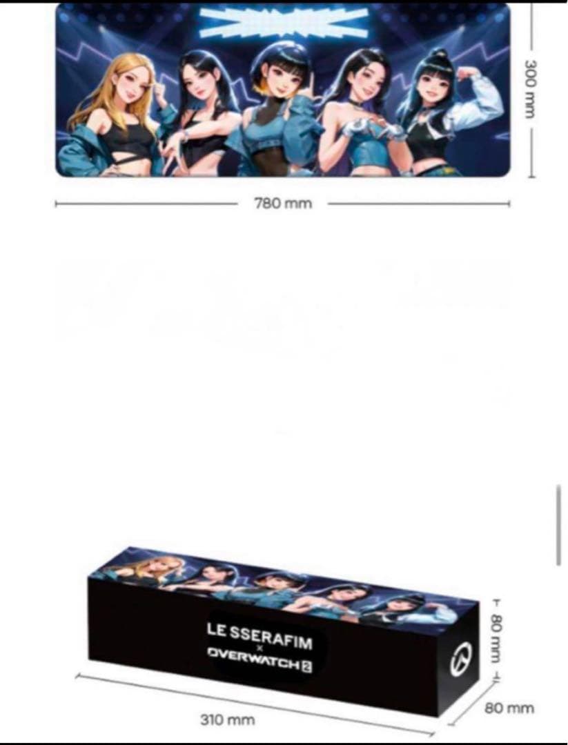 LE SSERAFIM ルセラフィム マウスパッドOGvr