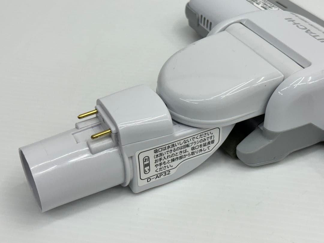 中古 白 D-AP32 日立掃除機 多機種対応 ヘッド 回転ブラシ ホワイト