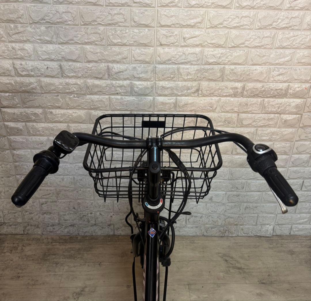 ✨人気ステップクルーズ✨錆ないチェーン✨自動充電✨長距離✨ブリヂストン電動自転車