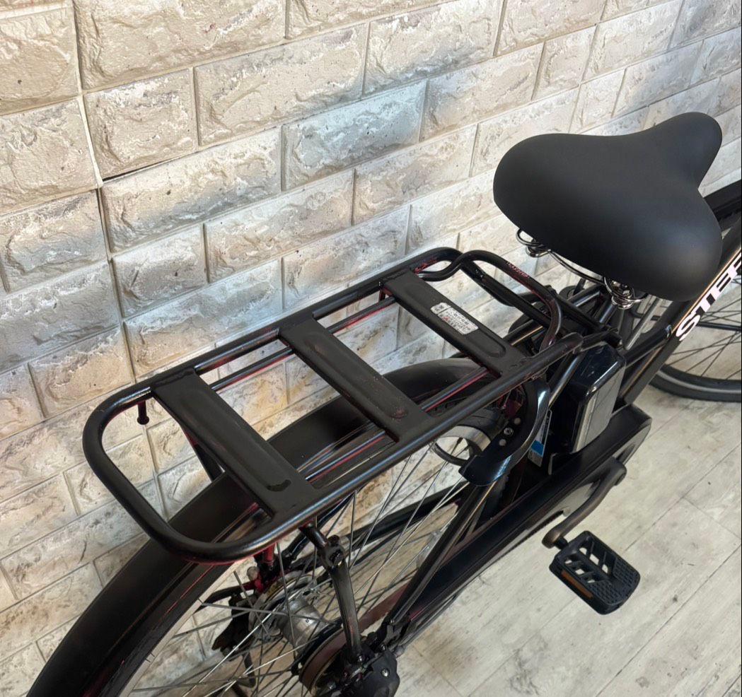 ✨人気ステップクルーズ✨錆ないチェーン✨自動充電✨長距離✨ブリヂストン電動自転車