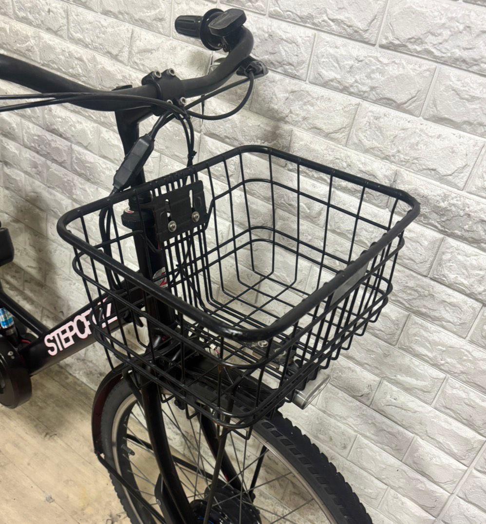 ✨人気ステップクルーズ✨錆ないチェーン✨自動充電✨長距離✨ブリヂストン電動自転車