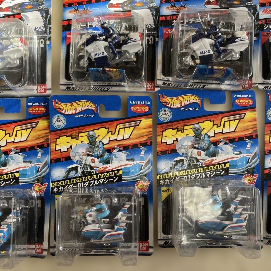 ⚠️未開封デッドストック　ホットウィール　キャラウィール　キカイダー　仮面ライダー