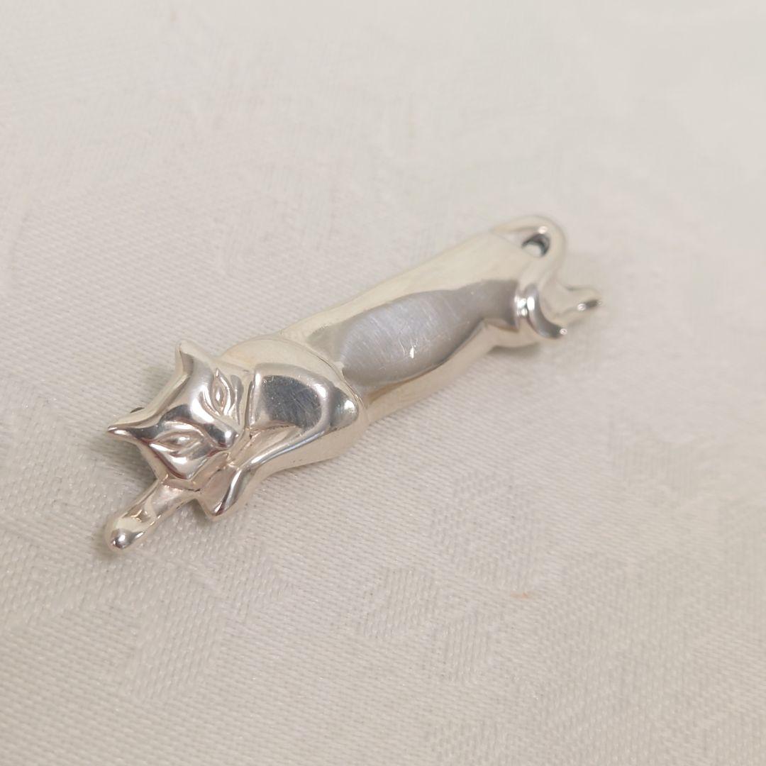 希少】TIFFANY ティファニー 猫 ブローチ 2318 Antique Gallery Soleil