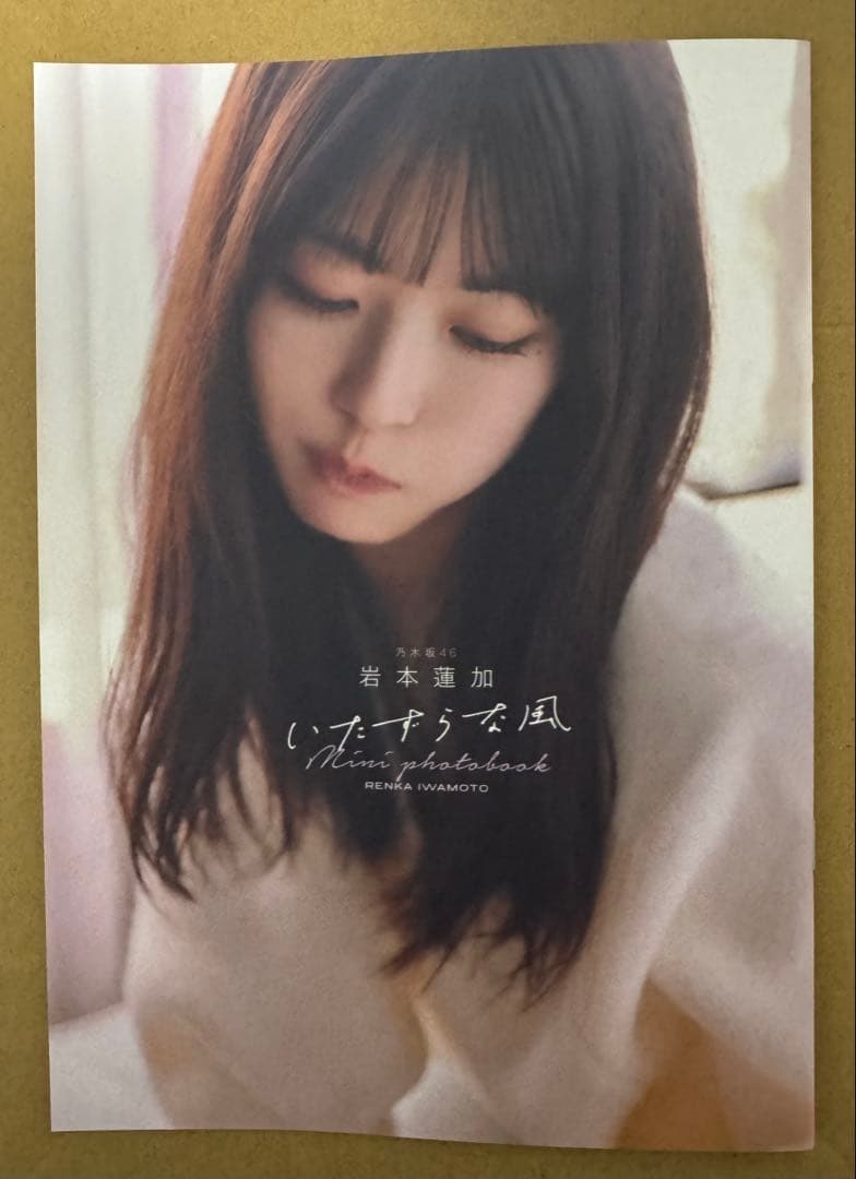 乃木坂46 岩本蓮加 1st写真集 いたずらな風 アザーカットミニブック