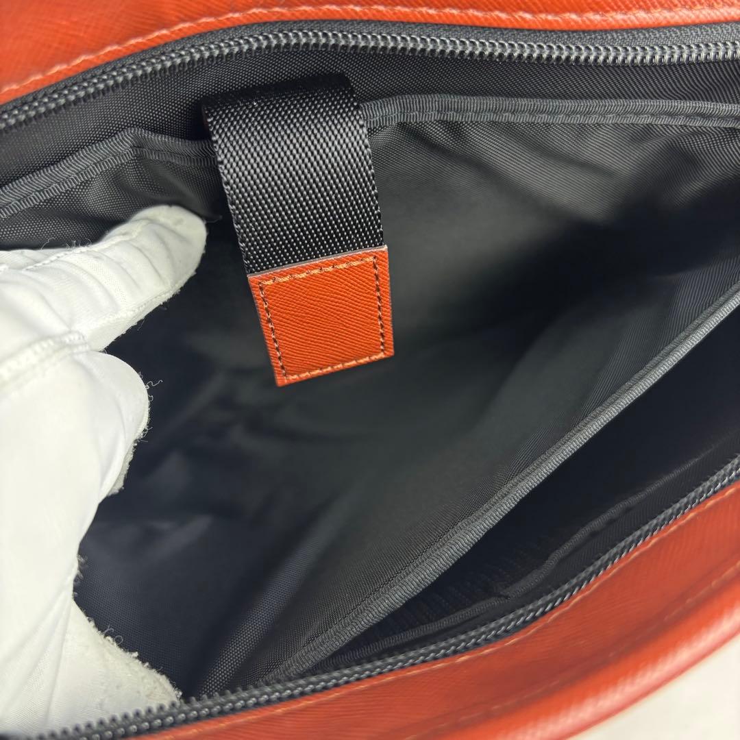 ✨美品✨ IS/IT イズイット 2wayレザービジネスバッグ レンガ