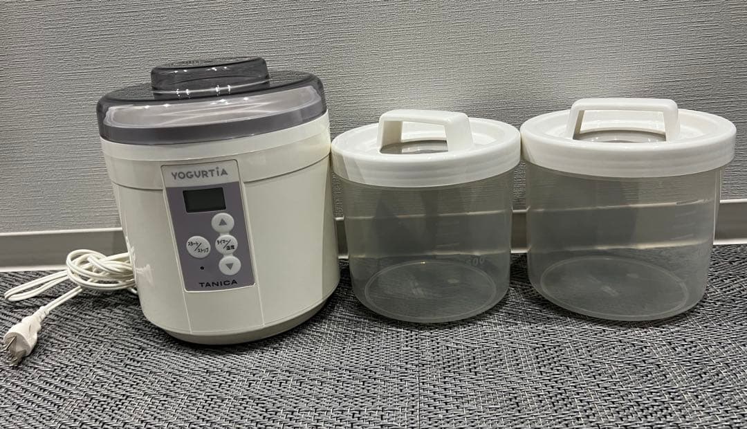 美品 TANICA タニカ ヨーグルトメーカー スタートセットYM-1200 - メルカリ