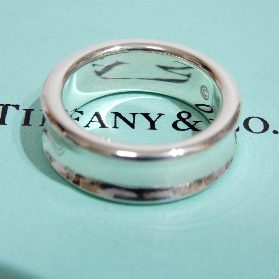 TIFFANY ティファニー　ナロー リング　12号　1837　シルバー　A11
